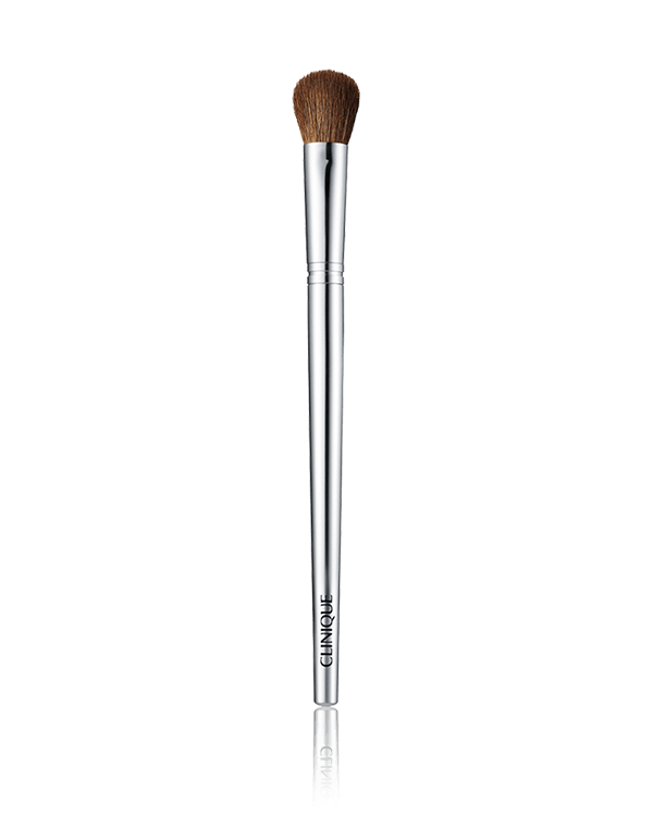 Eye Shader Brush, Large and plush. Sweeps eye shadow over entire eye surface. Also ideal for blending. Antibacterial technology.